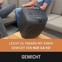 Lenco PA-101BK Party speaker 1 stuk(s) - thumbnail