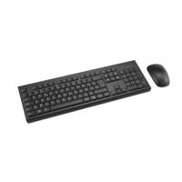 Kensington KM150 EQ toetsenbord Inclusief muis Kantoor RF Draadloos AZERTY Belgisch Zwart - thumbnail