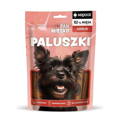 PAN MIĘSKO Sticks Rabbit - traktatie voor hond - 100g