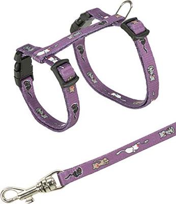 TRIXIE KITTENTUIG JUNIOR MET RIEM KATTENMOTIEF ASSORTI 21-33X0,8 CM 120 CM 4 ST TRIXIE KITTENTUIG JUNIOR MET RIEM KATTENMOTIEF ASSORTI 21-33X0,8 CM 120 CM 4 ST
