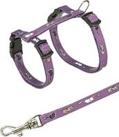 TRIXIE KITTENTUIG JUNIOR MET RIEM KATTENMOTIEF ASSORTI 21-33X0,8 CM 120 CM 4 ST - thumbnail