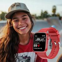 Smartwatch Forever IGo Watch 3 JW-500 Rood 1,8" - thumbnail