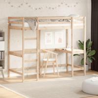 Hoogslaper mer bureau massief grenenhout 100x200 cm - thumbnail