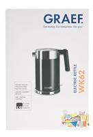 Graef WK 62 Waterkoker Oververhittingsbeveiliging Aantal/Volume: 1.5 l Zwart - thumbnail