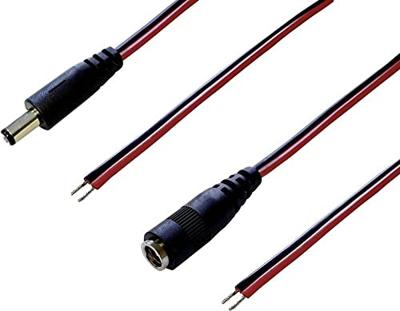 BKL Electronic Laagspannings-aansluitkabel Laagspanningsbus, Laagspanningsstekker - Open kabeleinde 5.50 mm 2.50 mm 2.50 mm 2.00 m 1 set(s)