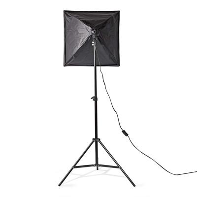 Nedis Lampenset voor Fotostudio | 70 W | 5500 K | 4000 lm | Werk hoogte: 60-180 cm | Inclusief lampen: 2 | Inclusief reistas | Zwart - SLKT10BK Nedis Lampenset voor Fotostudio | 70 W | 5500 K | 4000 lm | Werk hoogte: 60-180 cm | Inclusief lampen: 2 | Inclusief reistas | Zwart - SLKT10BK
