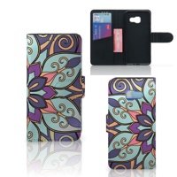 Samsung Galaxy A3 2017 Hoesje Purple Flower - thumbnail