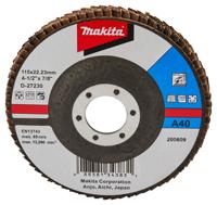 Makita Accessoires Lamellenschuurschijf 115mm A40 - D-27230 D-27230 - thumbnail