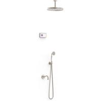 Regendoucheset Tres Clasic Inbouw Plafondarm Elektronische Thermostaat Incl. Handddouche 3-weg RVS - thumbnail