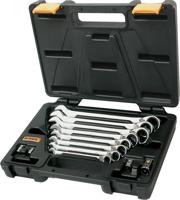 IRONSIDE 117335 Ringsleutel met ratelset Sleutelbreedte (metrisch) 8 - 19 mm - thumbnail