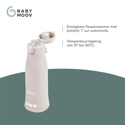Mobiele flessenwarmer Moov & Feed BABYMOOV grijs - thumbnail