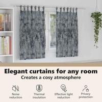 VidaXL Velvet gordijnen 2 pcs zilvergrijs 140 x 140 cm fluweel - thumbnail