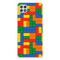 Samsung Galaxy A22 5G | TPU bumper | Blokken - thumbnail