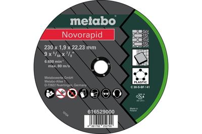 Metabo Accessoires Doorslijpschijf Ø 125x1,2x22,23 Inox, TF41 Flexiarapid Super - 616529000