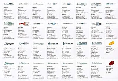 HERTH+BUSS Sort. crimp connectors herth & buss