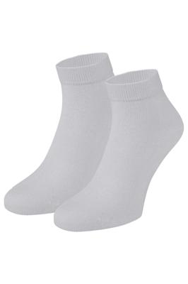 2-paar Bamboe quarter sokken - Halfhoge zachte bamboe sokken voor dames en heren