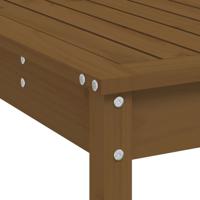 3-delige Tuinbarset massief grenenhout honingbruin - thumbnail