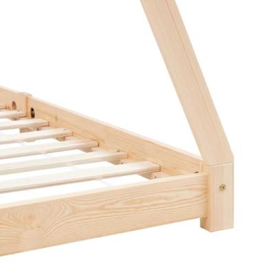 VidaXL Kinderbedframe massief grenenhout 70x140 cm