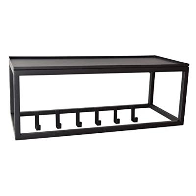 LOFT42 Blacky Kapstok - Zwart - Metaal - 6 haken