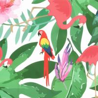 VidaXL Tuinbankkussens 2 st 100x50x7 cm stof meerkleurig - thumbnail