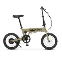 Elektrische Fiets Nilox J2 Beige 250 W 16" - thumbnail