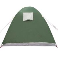 Koepeltent met dak met opslag met luchtopening Groen 384 x 254 x 170 cm - thumbnail