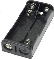 TRU COMPONENTS BH-421-3D Batterijhouder Aantal cellen: 2 AAA (potlood) Soldeeraansluiting - thumbnail