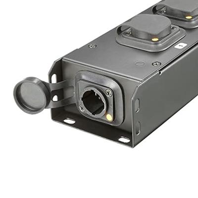 Adam Hall PROPORT 4TT 4-weg verdeeldoos met powerconnectors Adam Hall PROPORT 4TT 4-weg verdeeldoos met powerconnectors