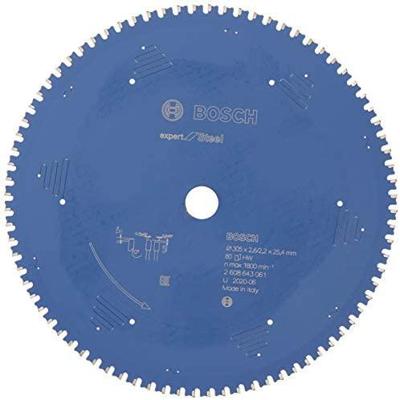 Bosch Accessories Expert for Steel 2608643061 Cirkelzaagblad 305 x 25.4 x 2.2 mm Aantal tanden: 80 1 stuk(s) Bosch Accessories Expert for Steel 2608643061 Cirkelzaagblad 305 x 25.4 x 2.2 mm Aantal tanden: 80 1 stuk(s)