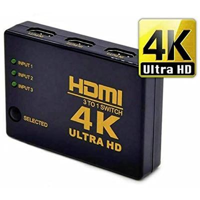 Marmitek HDMI-switch 3 poorten Met afstandsbediening, 3D-weergave mogelijk 3840 x 2160 Pixel Marmitek HDMI-switch 3 poorten Met afstandsbediening, 3D-weergave mogelijk 3840 x 2160 Pixel