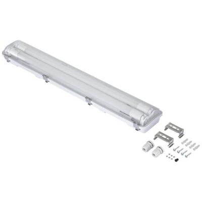 Sygonix LED-kuiplamp voor vochtige ruimte LED-buis T8 18 W Neutraalwit Grijs Sygonix LED-kuiplamp voor vochtige ruimte LED-buis T8 18 W Neutraalwit Grijs