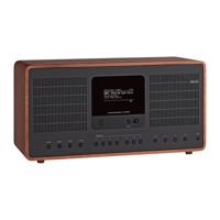 Revo SuperConnect Stereo - DAB+ - internet radio en Spotify - Walnoot/Zwart - thumbnail