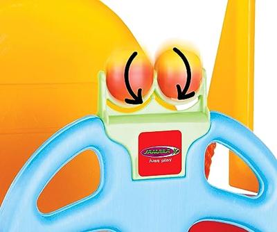 Jamara Kinderschommel Grow with me 3in1 rood