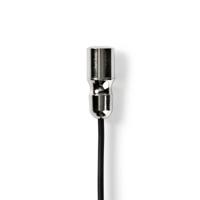 Nedis MICCJ105BK Bedrade Microfoon Clip-on Lavalier 3,5 Mm Metaal - thumbnail