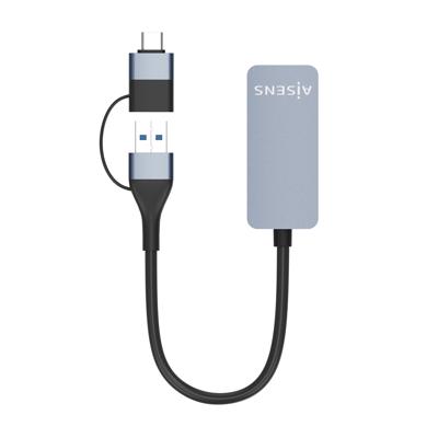 USB-kabel Aisens A109-0710 Grijs - thumbnail