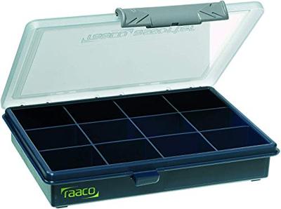 raaco Assorter 6-12 Assortimentsdoos (l x b x h) 175 x 143 x 32 mm Aantal vakken: 12 Vaste onderverdeling Inhoud 1 stuk(s)