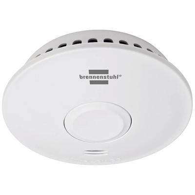 Brennenstuhl 1290210 Draadloze rookmelder werkt op batterijen (Ø x h) 114 mm x 38 mm
