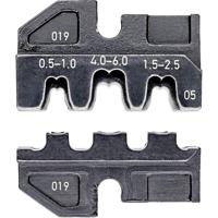 Knipex Krimpprofiel voor niet-gesoleerde open aansluitstekkers 4,8 + 6,3 mm - 974905 - thumbnail