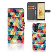 OPPO Reno8 T 4G | Telefoon Hoesje | Geruit - thumbnail