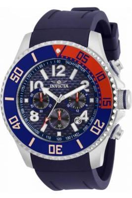 Horlogeband Invicta 30958 Rubber Blauw