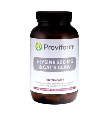 Proviform L-lysine 500 mg & Cat's Claw Capsules Proviform L-lysine 500 mg & Cat's Claw Capsules