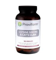 Proviform L-lysine 500 mg & Cat&apos;s Claw Capsules - thumbnail