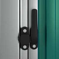 Tuinschuur 118,5x97x209,5 cm gegalvaniseerd staal groen - thumbnail