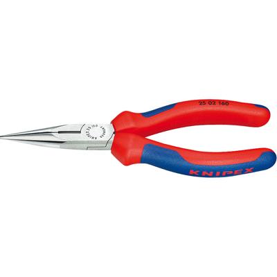 Knipex Radiotang recht + zijsnijder 160 mm - 2502160