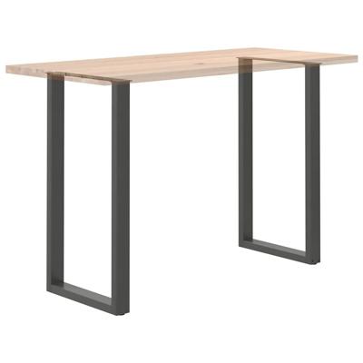 Bartafelpoten 2 st U-vormig 60x(110-111) cm staal antraciet