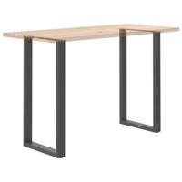 Bartafelpoten 2 st U-vormig 60x(110-111) cm staal antraciet - thumbnail