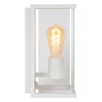 Lucide CLAIRE - Wandlamp Binnen/Buiten - 1xE27 - IP54 - Beweging & dag/nacht sensor - Wit - thumbnail