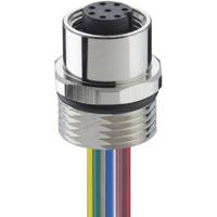 Lutronic 1232 Sensor/actuator inbouwconnector M12 Aantal polen (sensoren): 4 Stekker, inbouw 0.50 m 1 stuk(s) - thumbnail