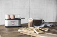 Gastroback Design Eierkocher Eierkoker Zilver, Zwart, Transparant - thumbnail