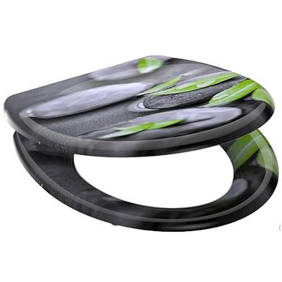 Duroplast WC-bril STONE met soft-close en quick-release - thumbnail
